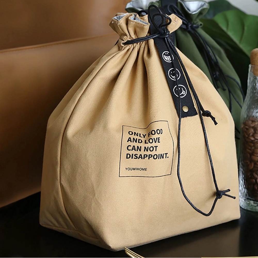 Bento bag reusable insulated lunch bag